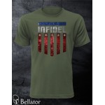 T-shirt Infidel shield XXL Olive