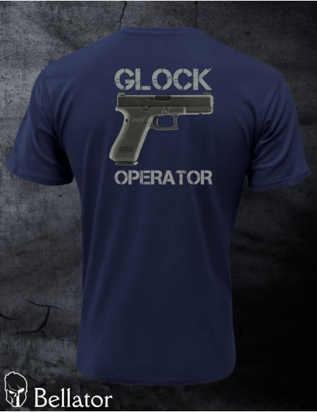 Tričko Glock operátor 3XL tmavě modrá