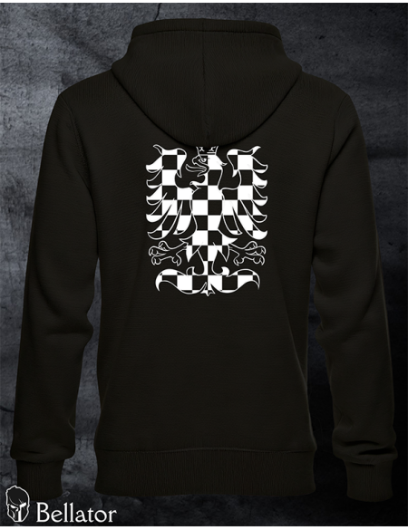 Sweatshirt Moravian Eagle 01 light gray