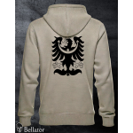 Mikina Slezská orlice 01 šedá světlá L