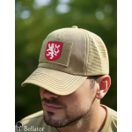 Kšiltovka Český lev 02 pro patch pouštní