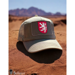 Kšiltovka Český lev 02 pro patch pouštní