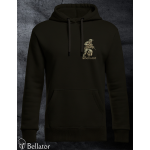 Mikina Bellator Nezdolá nás nikdo S černá