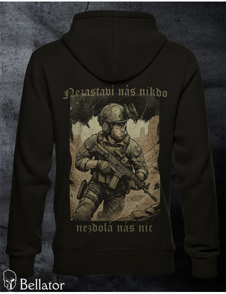 Mikina Bellator Nezdolá nás nikdo