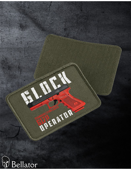 Nášivka Operator Glock G17P olivová