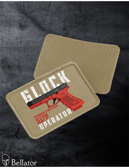 Nášivka Operator Glock G17P pouštní