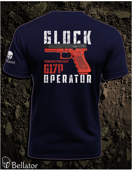 Tričko Operator Glock G17P černá