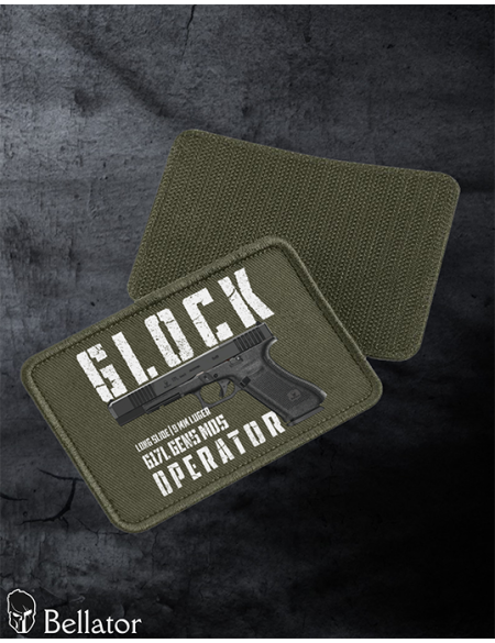 Nášivka Operator Glock G17L-Gen5-MOS olivová