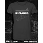 T-shirt Just Bomb It graphite M