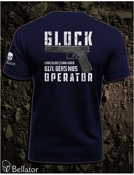 Tričko Operator Glock G17L-Gen5-MOS černá