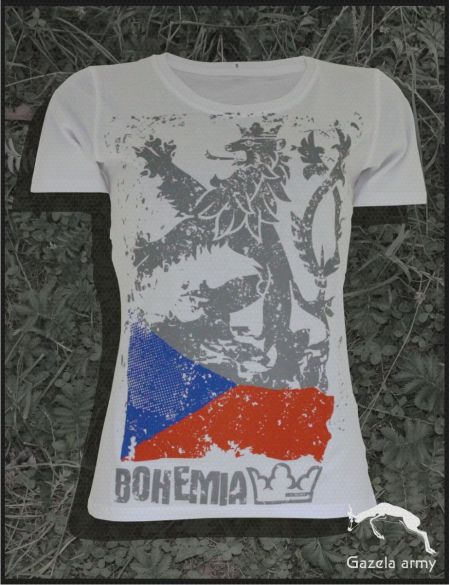 Tričko Bohemia dámské bílé XL