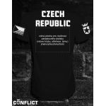 Tričko sportovní CZECH REPUBLIC M černá