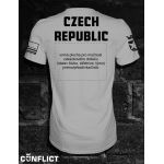 Tričko sportovní CZECH REPUBLIC L světle šedá