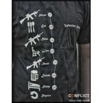 T-shirt Warrior day black S