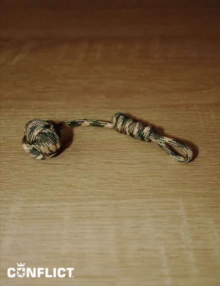 Paracord klíčenka miniopičí pěst