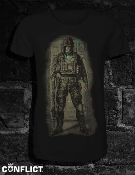 T-shirt Night warrior XXL