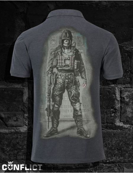Polokošile Night Warrior grafitová