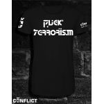 T-shirt Fuck terrorism XXL