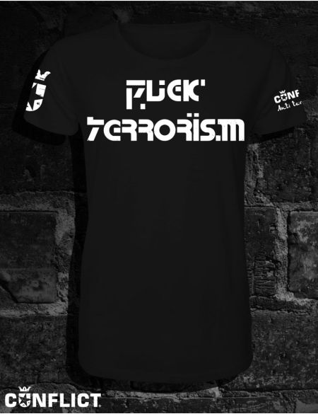 T-shirt Fuck terrorism XXL