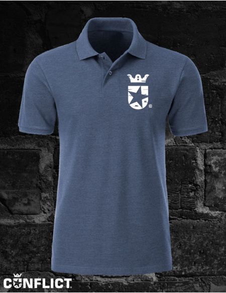 Polo shirt Conflict S dark blue