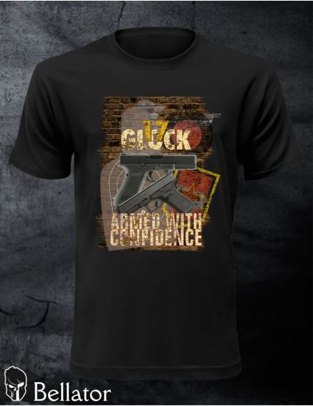 Tričko Glock 17 XL černá