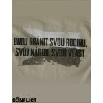 Tričko Má vlast dámské pouštní