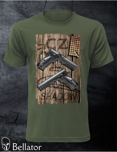 Tričko Shadow 2 XL Olivová