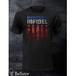 T-shirt Infidel shield S black