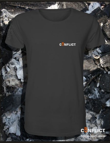 T-shirt Conflict graphite