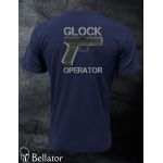 Tričko Glock operátor S tmavě modrá