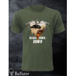 Tričko Black hawk down XL Olivová