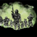 Tričko Tactic team černé