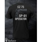 Tričko CZ 75 SP-01 operator S černá