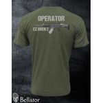 Tričko CZ 806 Bren 2 operator XL Olivová