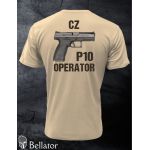 Tričko CZ P10 operator S pouštní