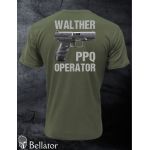 Tričko Walther PPQ operator S Olivová