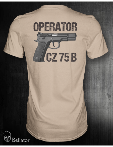 Tričko CZ 75 B Omega operator S pouštní