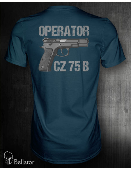 Tričko CZ 75 B Omega operator S tmavě modrá