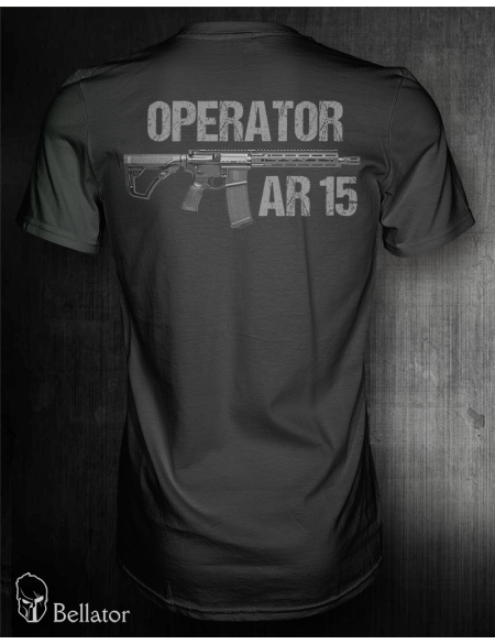Tričko AR 15 Operator S černá