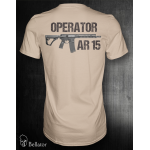Tričko AR 15 Operator M pouštní
