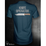 Tričko Knife Operator S tmavě modrá