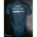 Tričko Knife Operator XL tmavě modrá