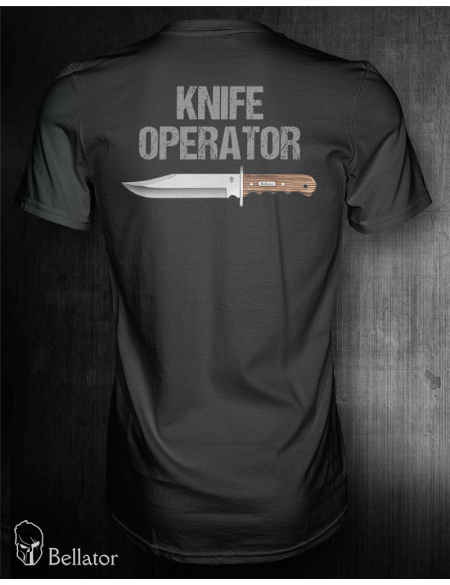 Tričko Knife Operator černá XXL