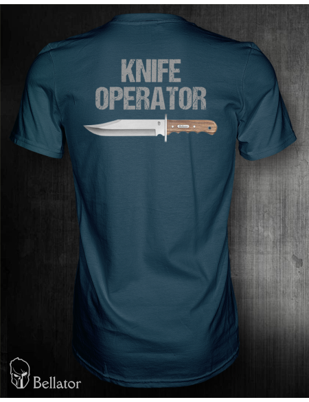 Tričko Knife Operator XXL tmavě modrá