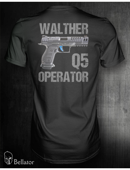 Tričko Walther Q5 Operator S černá