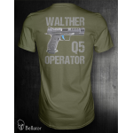Tričko Walther Q5 Operator M Olivová