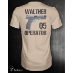 Tričko Walther Q5 Operator M pouštní