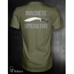 Tričko Machete Operator S Olivová