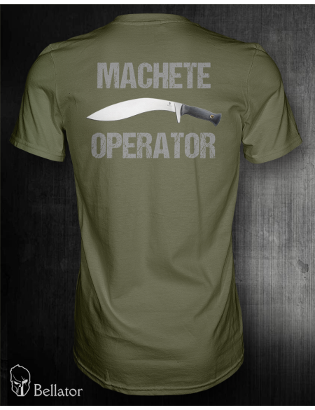 Tričko Machete Operator S Olivová