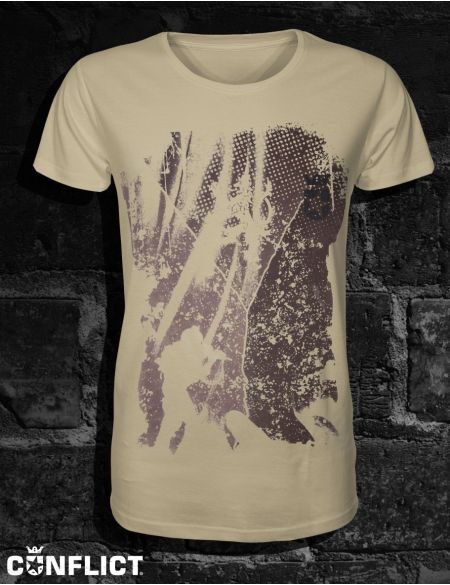 T-shirt Czech flag blue